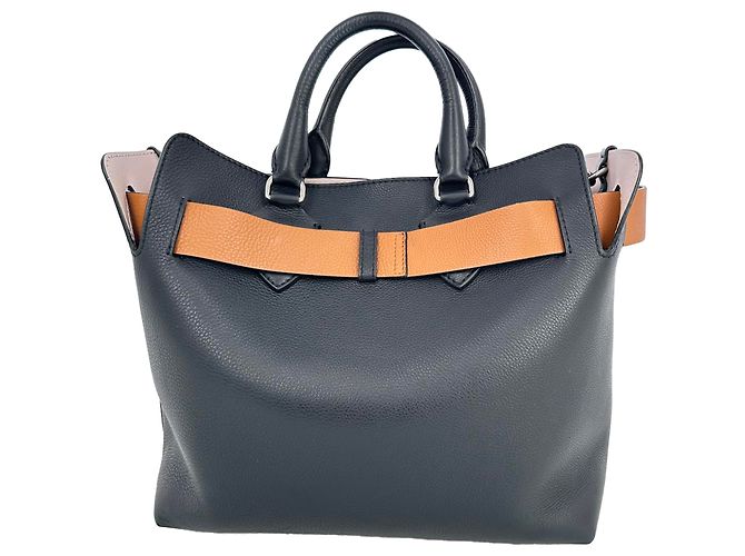 Burberry Medium Marais Gürteltasche aus schwarzem Leder - Ansicht 5