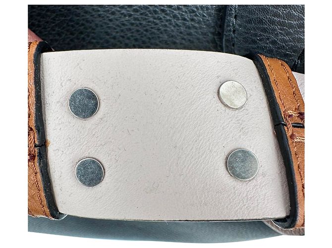 Burberry Medium Marais Gürteltasche aus schwarzem Leder - Ansicht 8