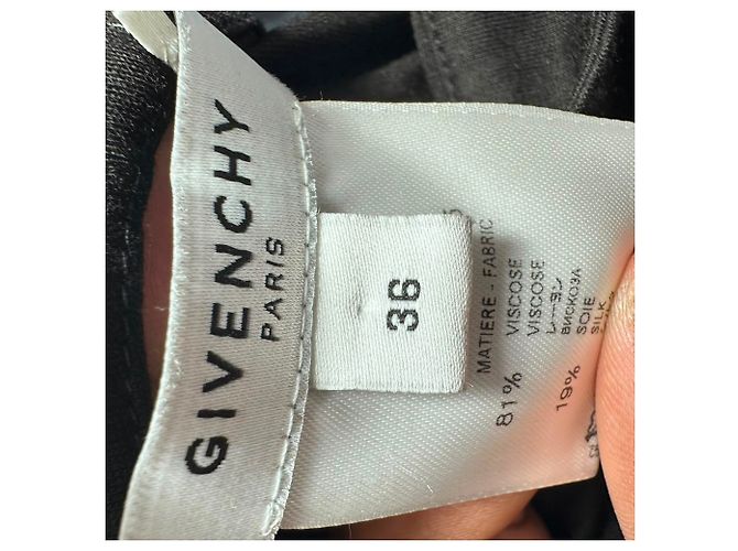Givenchy Ruched Maxi-Rock aus schwarzer Viskose - Ansicht 5