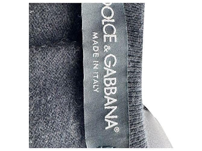 Dolce & Gabbana Cardigan mit Blumenprint aus dunkelblauem Kaschmir Marineblau - Ansicht 5