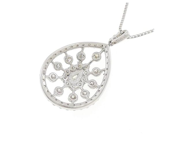 Autre Marque Collana di diamanti Pt900 Pt850 Argento - vista 4