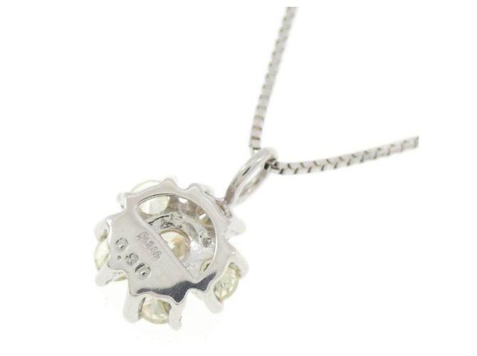 Autre Marque Collana in diamanti Pt900/Pt850 Argento - vista 4