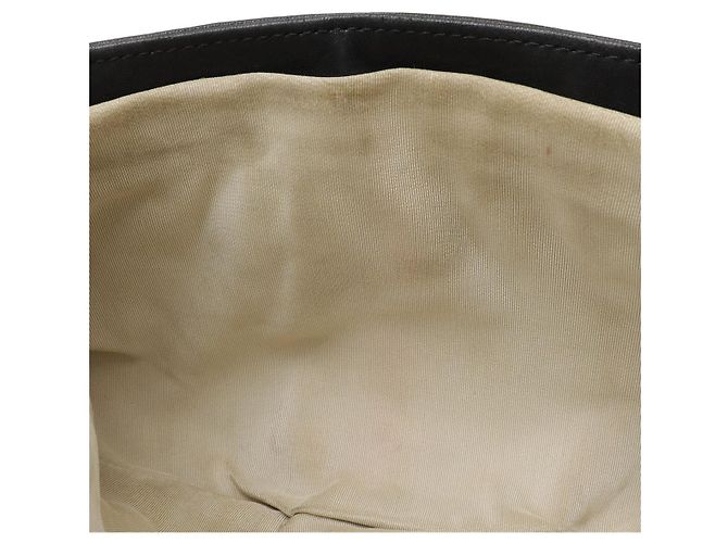 Borsa a tracolla Chanel Matelassé in pelle d'agnello con catena Nero - vista 7