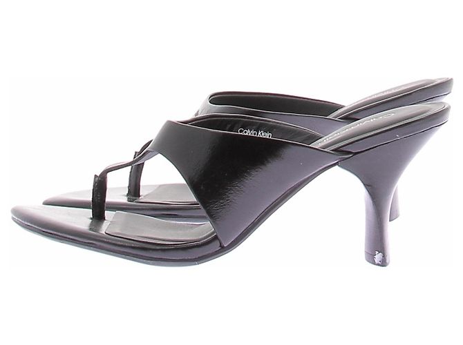 Calvin Klein Sandali "Elisa" in pelle Nero - vista 2