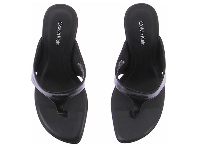 Calvin Klein Sandali "Elisa" in pelle Nero - vista 4