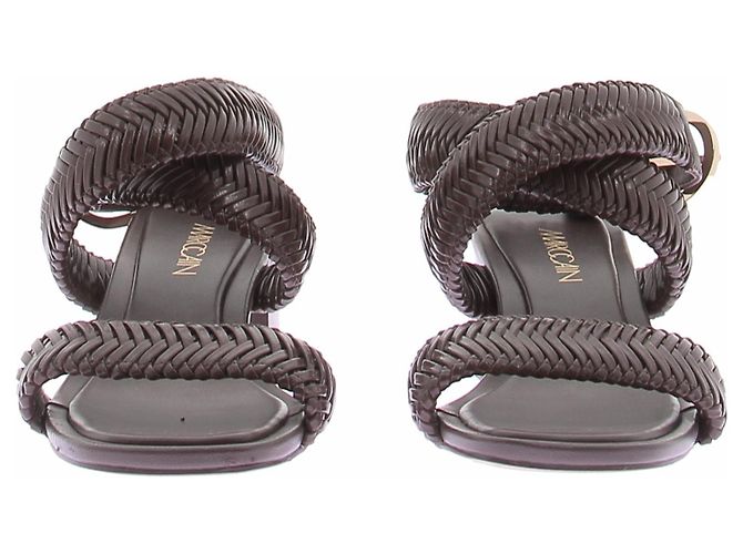 Marc Cain Handgefertigte Sandalen braun - Ansicht 3