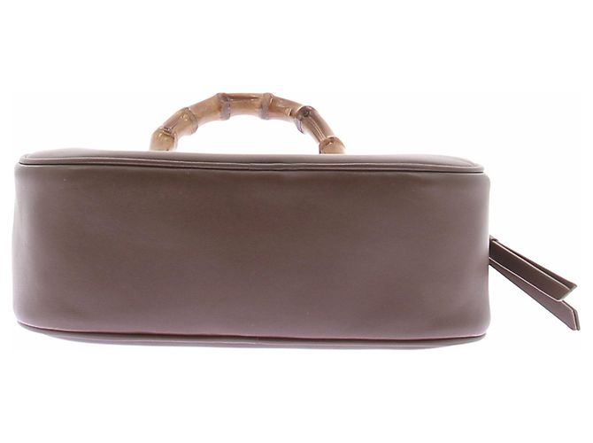 Marc Cain Mini borsa bowling in pelle Marrone - vista 6