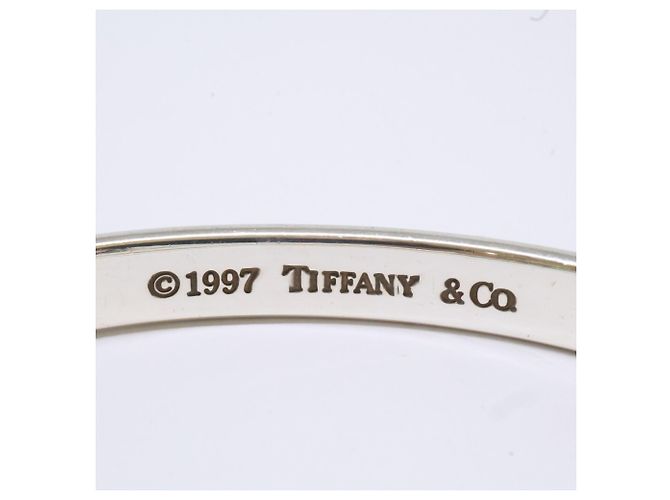 Tiffany & Co. 1837 925 Narrow Cuff Bangle Plata - vista 7