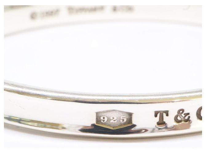 Tiffany & Co. 1837 925 Narrow Cuff Bangle Plata - vista 8