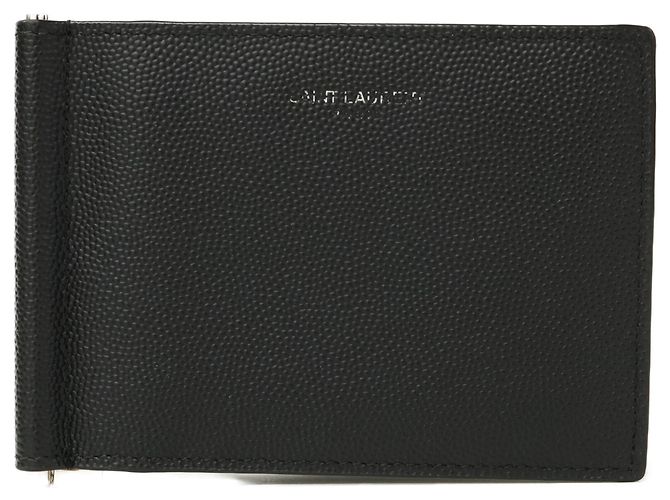 Saint Laurent Black Leather Bi-Fold Wallet - view 2