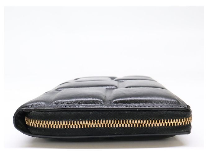 Portafoglio lungo zip imbottito Bottega Veneta Nero - vista 2