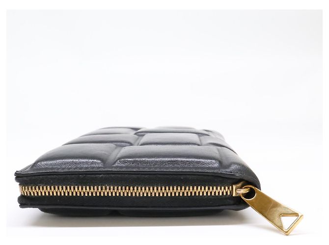Portafoglio lungo zip imbottito Bottega Veneta Nero - vista 4