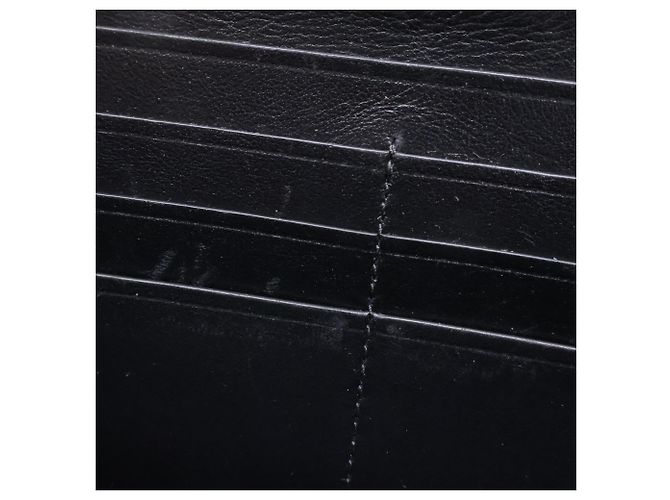 Portafoglio lungo zip imbottito Bottega Veneta Nero - vista 9