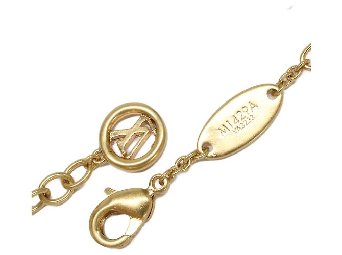 Bracciale a catena con perle imitation Louisa Louis Vuitton D'oro - vista 5