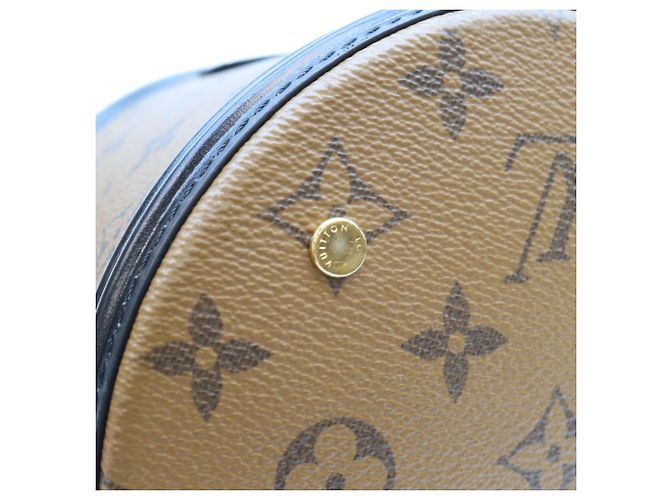 Borsa a tracolla Louis Vuitton Monogram Reverse Cannes Marrone - vista 10