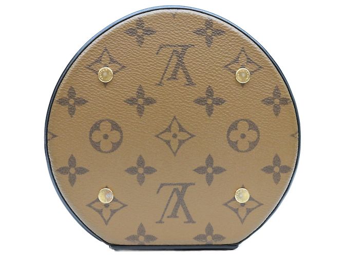 Borsa a tracolla Louis Vuitton Monogram Reverse Cannes Marrone - vista 5