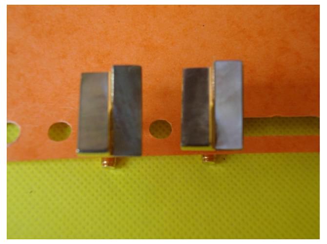 Autre Marque Gemelli in oro e madreperla Gold hardware - vista 3