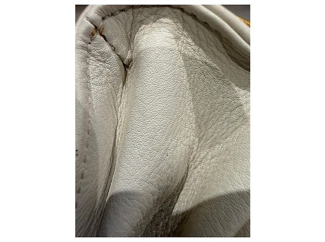 Chanel 2.55 Borsa a Patta in Pelle Blu Bianco - vista 7