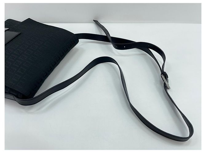 Borsa a tracolla Fendi nera Nero - vista 7