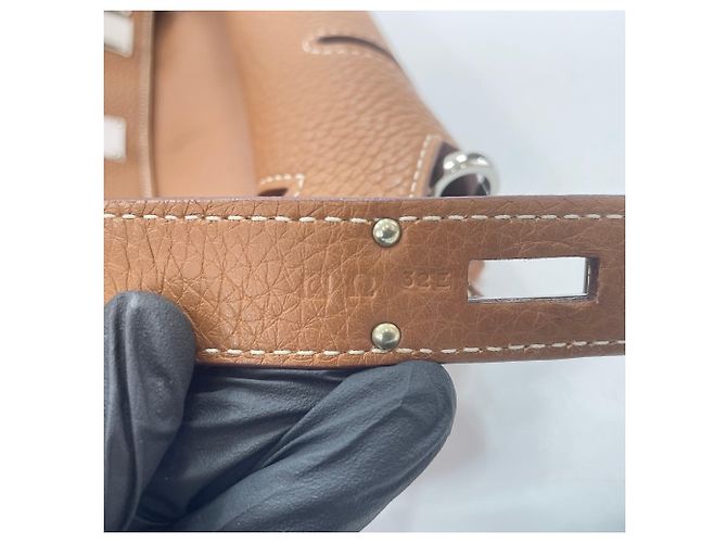 Hermès Borsa a tracolla Hermes Jypsiere 34 Marrone - vista 12