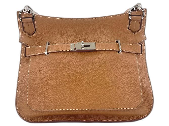 Hermès Borsa a tracolla Hermes Jypsiere 34 Marrone - vista 2