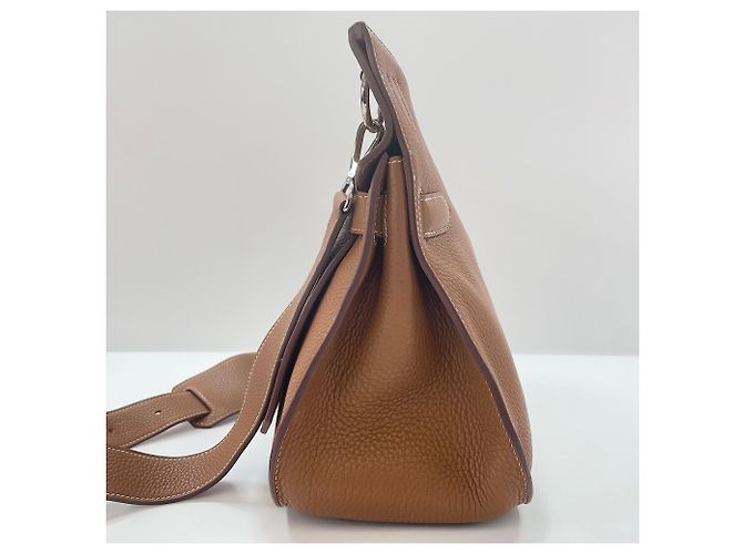 Hermès Borsa a tracolla Hermes Jypsiere 34 Marrone - vista 5