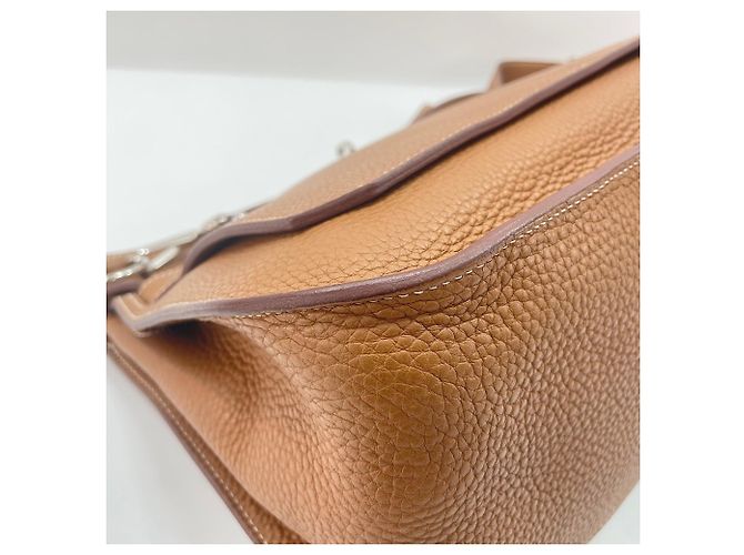 Hermès Borsa a tracolla Hermes Jypsiere 34 Marrone - vista 8