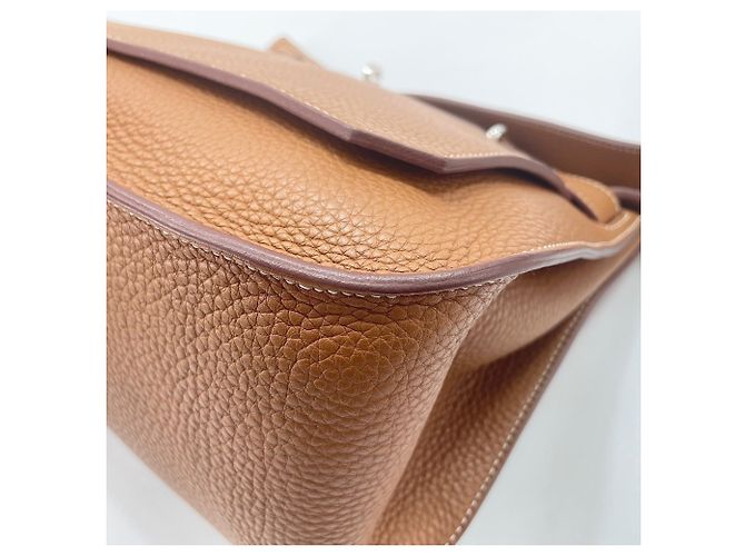 Hermès Borsa a tracolla Hermes Jypsiere 34 Marrone - vista 9