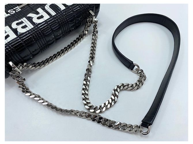 Burberry TB Roller Shoulder Bag Black - view 9