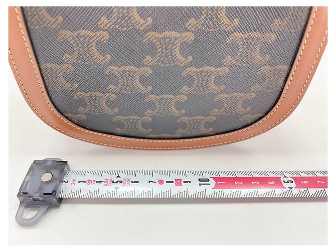 Céline Borsa a tracolla Celine Mini Buzas Claire Marrone - vista 4