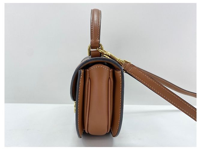 Céline Borsa a tracolla Celine Mini Buzas Claire Marrone - vista 5
