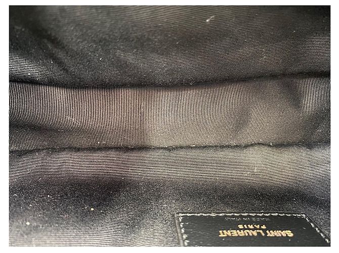 Borsa a tracolla Calypso nera Yves Saint Laurent Nero - vista 13
