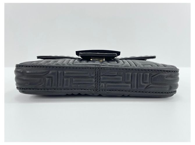 Borsa a tracolla Fendi Mamma Bucket - Black Nero - vista 6
