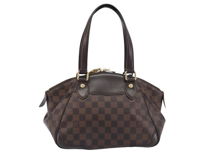 Borsa a mano LOUIS VUITTON Damier Ebene Verona PM N41117 LV Auth ka5741 - vista 2