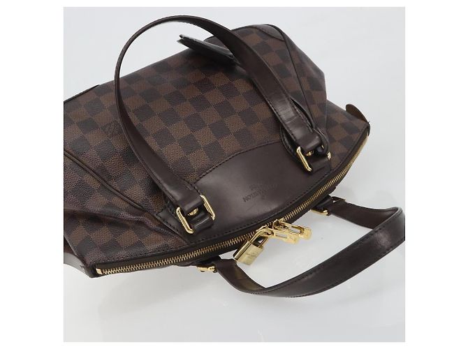 Borsa a mano LOUIS VUITTON Damier Ebene Verona PM N41117 LV Auth ka5741 - vista 6