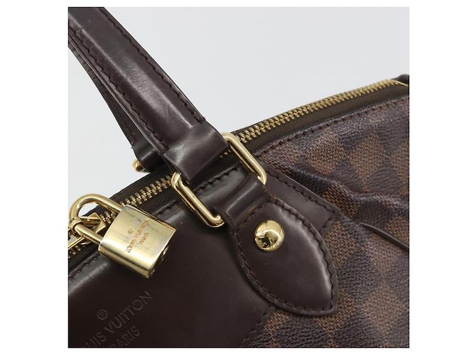Borsa a mano LOUIS VUITTON Damier Ebene Verona PM N41117 LV Auth ka5741 - vista 9