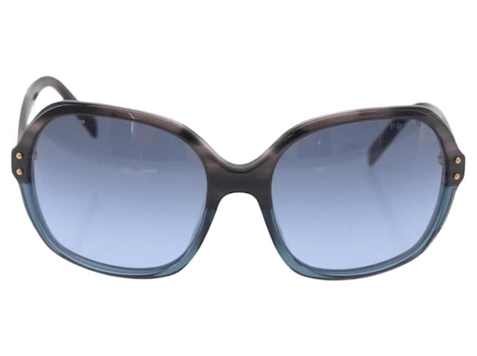 PRADA Sunglasses Plastic Blue Gold Auth 196723 Golden - view 13