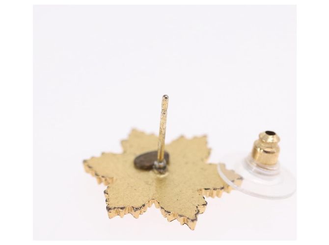 CHANEL Pierce Metal Gold Tone CC Auth 198819 - vista 8