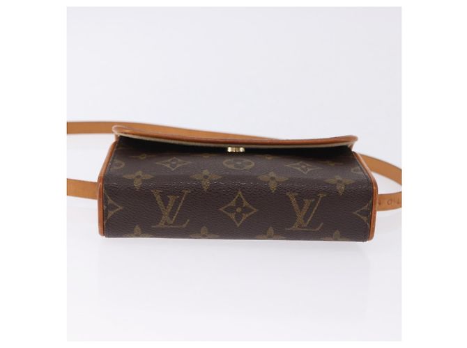 LOUIS VUITTON Monogram Pochette Florentine Waist bag M51855 LV Auth 198758A Monogramma - vista 5