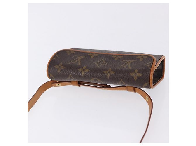 LOUIS VUITTON Monogram Pochette Florentine Waist bag M51855 LV Auth 198758A Monogramma - vista 6