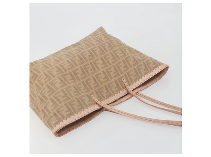 FENDI Zucca Canvas Tote Bag Beige Pink 8BH137 Auth BA14893 - Ansicht 6
