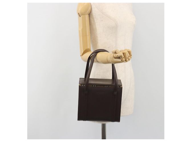 Borsa a mano BURBERRY Patent Brown Auth BA14996 Marrone - vista 24