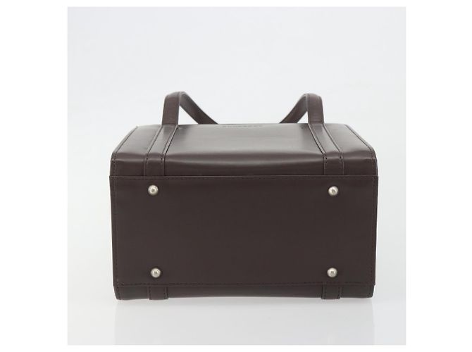 Borsa a mano BURBERRY Patent Brown Auth BA14996 Marrone - vista 5