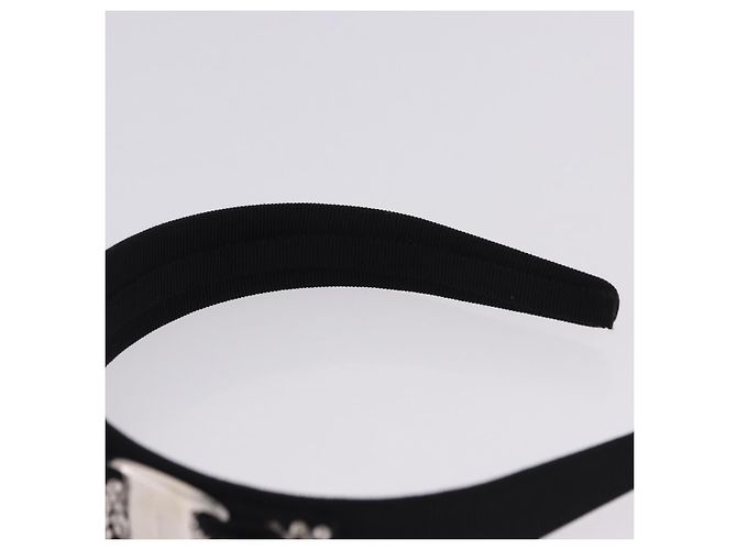 Salvatore Ferragamo Vala Katyusha Canvas Black Auth BA15218A Nero - vista 8