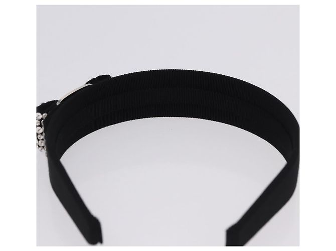 Salvatore Ferragamo Vala Katyusha Canvas Black Auth BA15218A Nero - vista 9