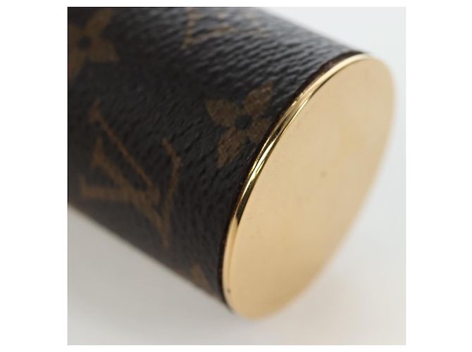 LOUIS VUITTON Monogram Lipstick Case Cosmetic Pouch MP2406 LV Auth 195512M Monogramma - vista 15