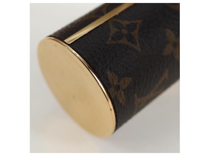 LOUIS VUITTON Monogram Lipstick Case Cosmetic Pouch MP2406 LV Auth 195512M Monogramma - vista 18