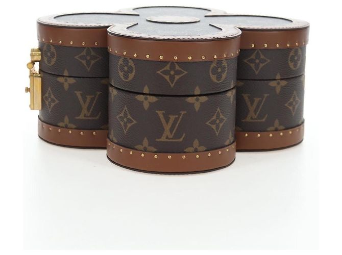 LOUIS VUITTON Monogram Blooming Box Accessory Case M11117 LV Auth 195505SM Monograma - vista 3