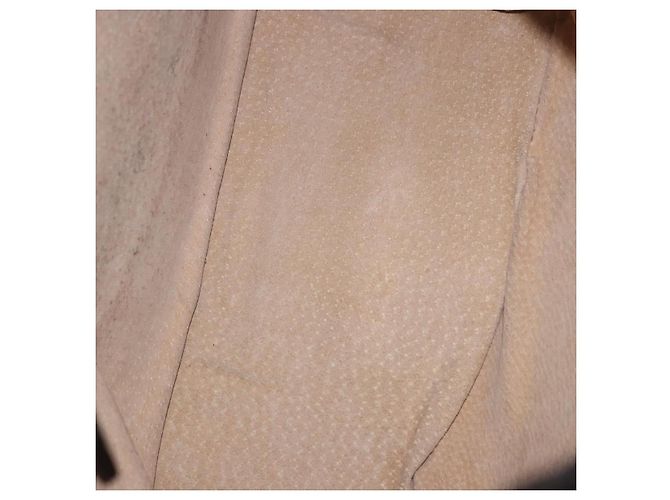 Borsa a tracolla FENDI Celeria in pelle marrone argento Auth 198325 - vista 11
