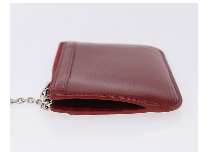 LOUIS VUITTON Epi Pochette Cles Coin Purse Ruby LV Auth 198779A Roja - vista 4
